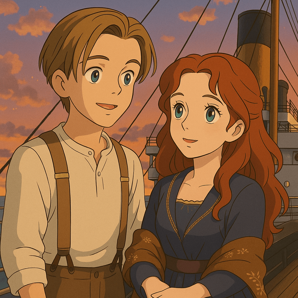 Titanic Ghibli Style